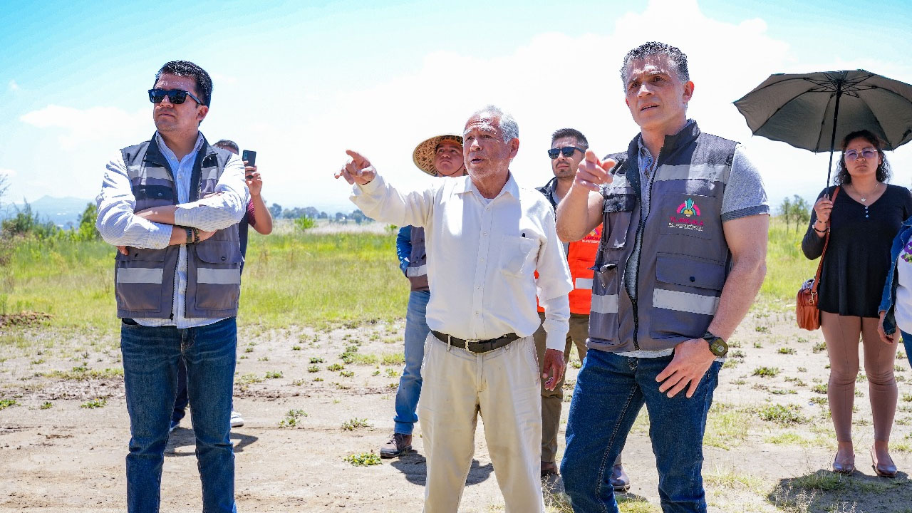Habrá más luz y seguridad en la vía Tlaxcala–Texoloc con la construcción de alumbrado público: Alfonso Sánchez García