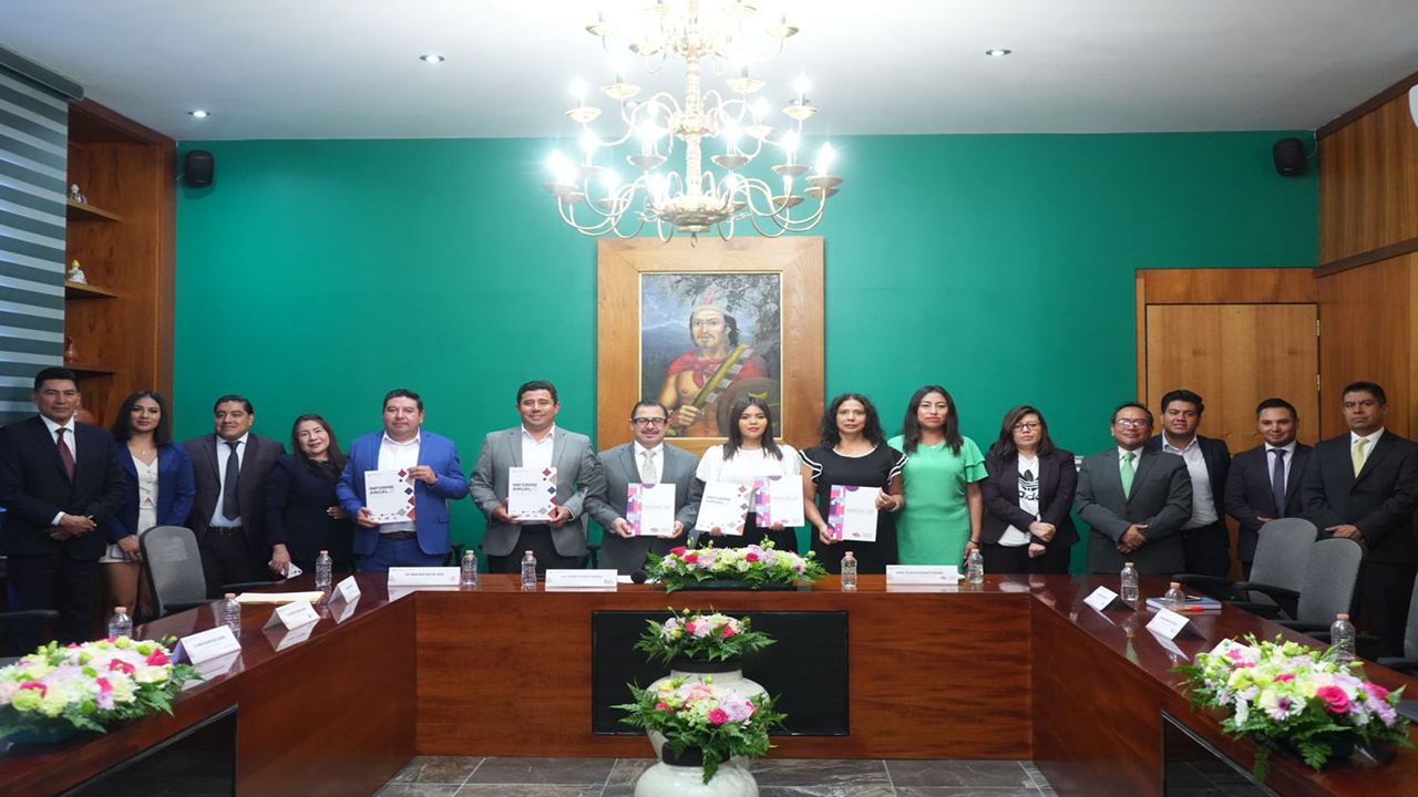 Recibe Congreso del Estado informe anual del Sistema Anticorrupción de Tlaxcala