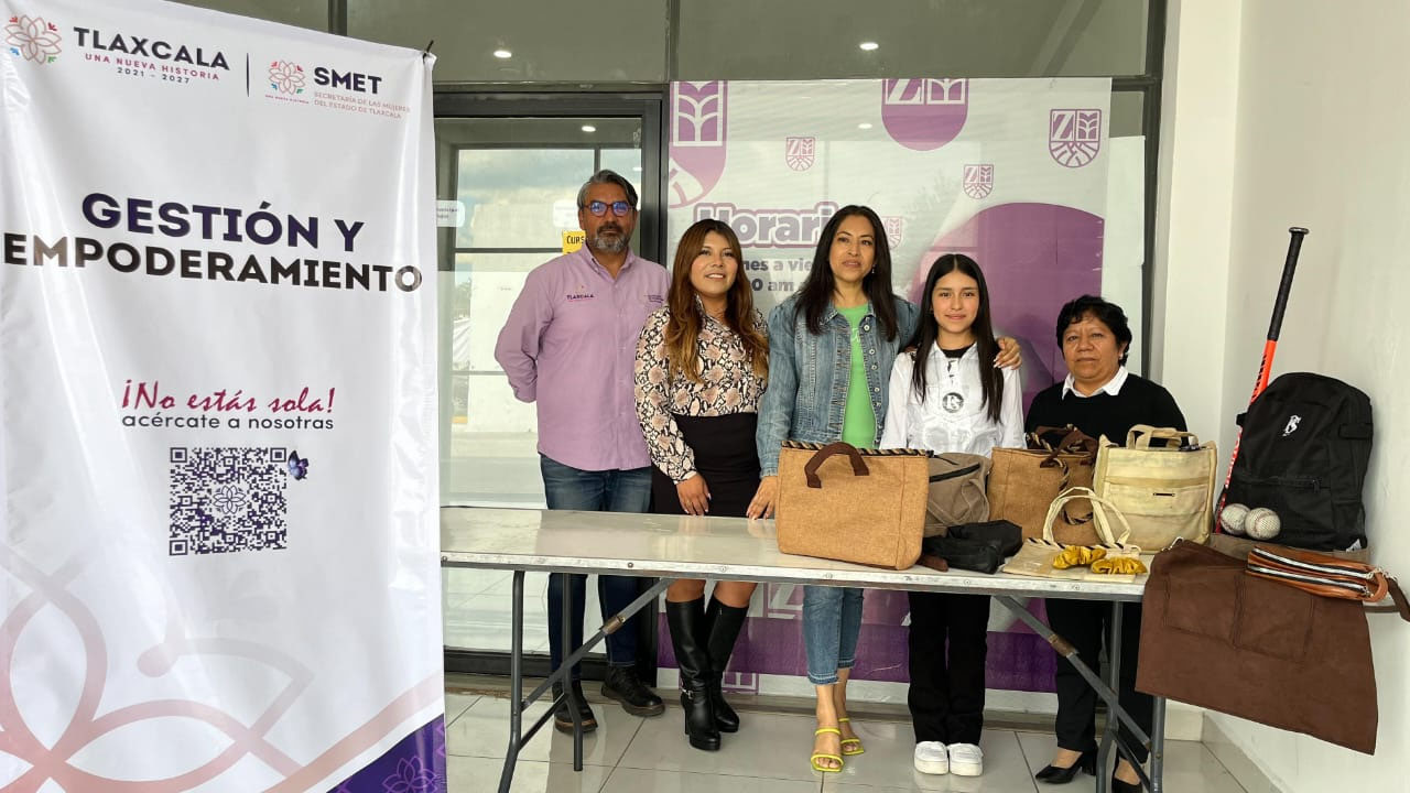 Instituto Municipal de la Mujer de Zacatelco brinda capacitación a mujeres emprendedoras.