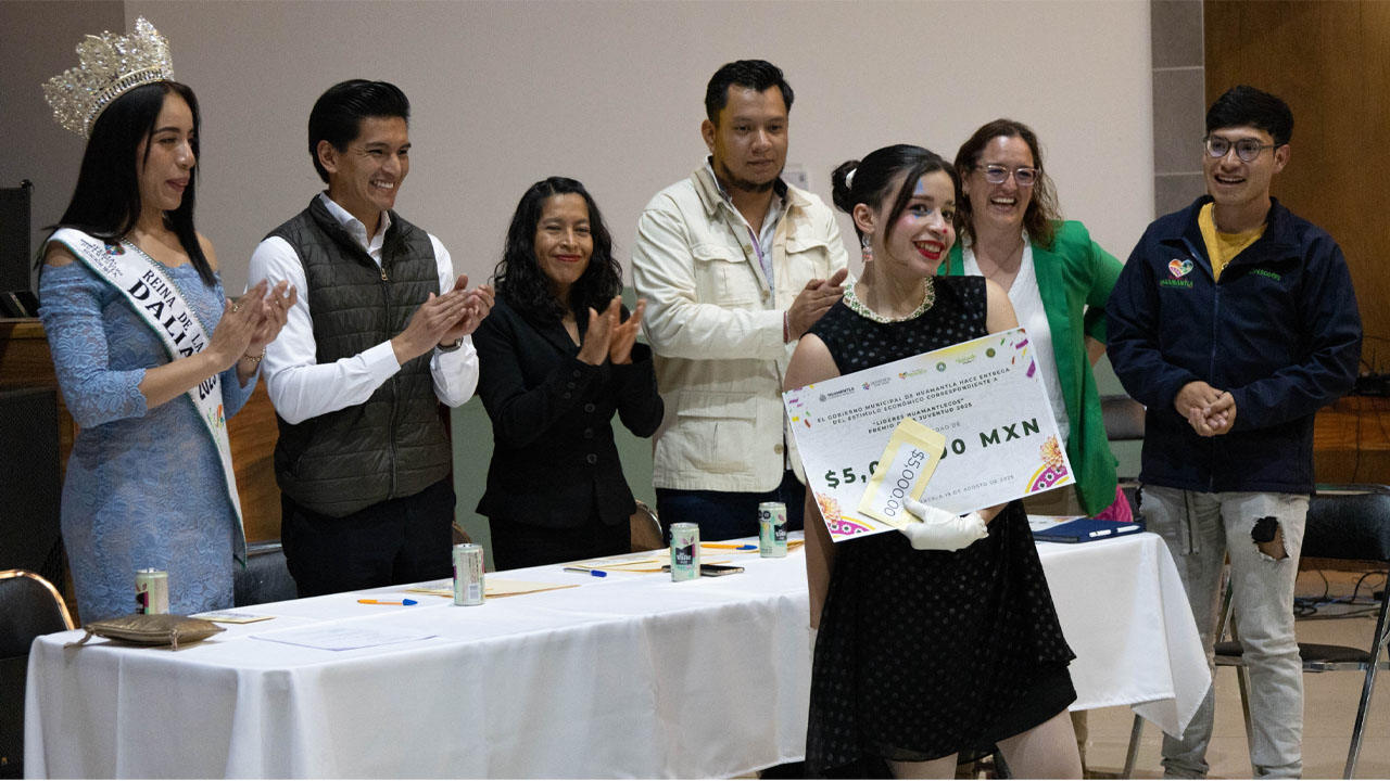 Reconocen a la juventud de Huamantla con el Premio “Líderes Huamantlecos 2025”