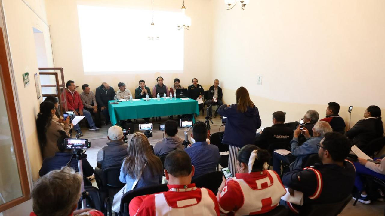 Se reforzarán las medidas de seguridad de la huamantlada para salvaguardar la integridad de los asistentes
