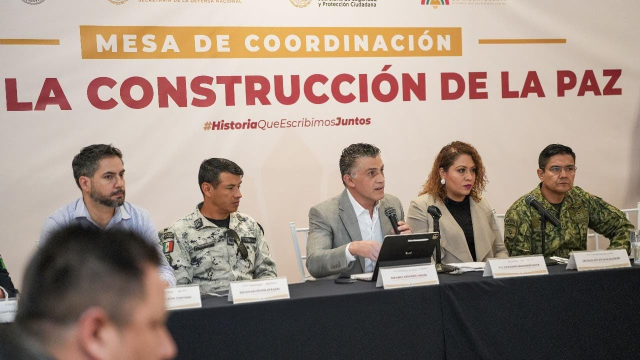 Con unidad, coordinación y determinación se avanza en el fortalecimiento de la seguridad: Alfonso Sánchez García