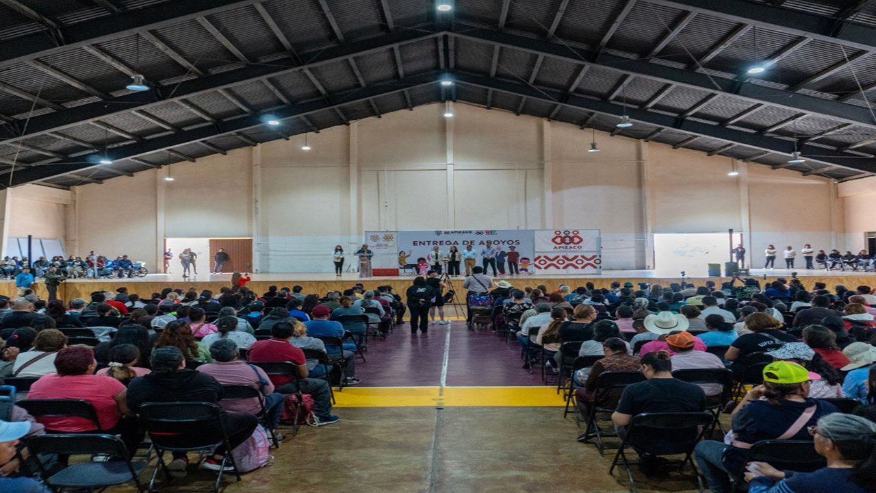 DIF Municipal y Ayuntamiento de Apizaco entregan apoyos a familias en situación vulnerable