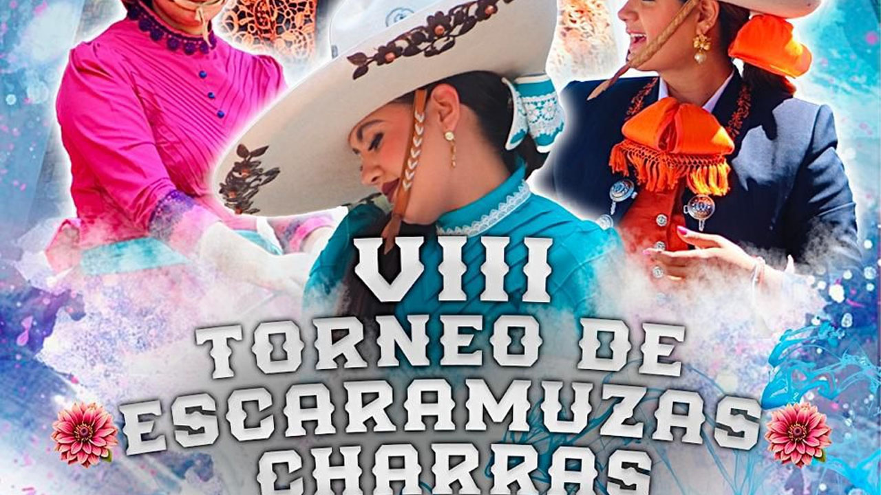 Se realizará el VIII Torneo de Escaramuzas Charras en Huamantla como parte del cierre de la Feria Internacional del Arte Efímero y la Dalia 2025