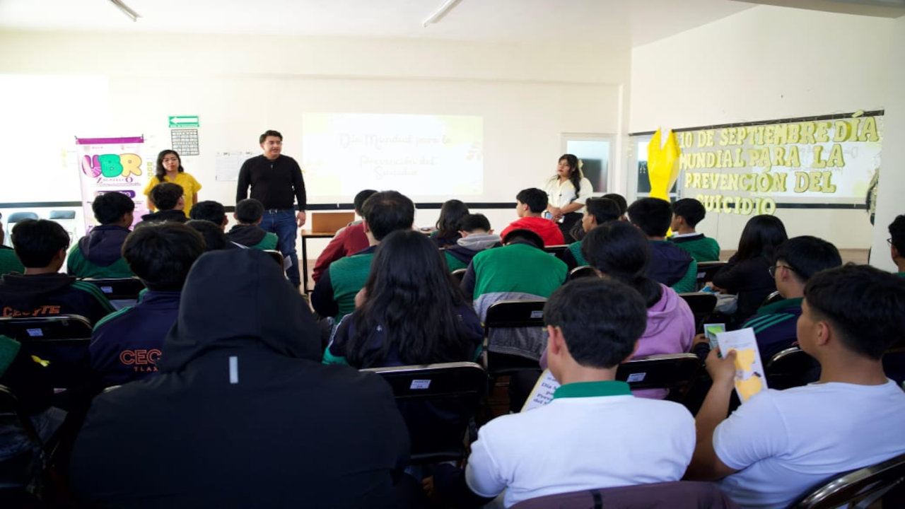 Zacatelco conmemora el Día Mundial para la prevención del suicidio con jornada en la UBR