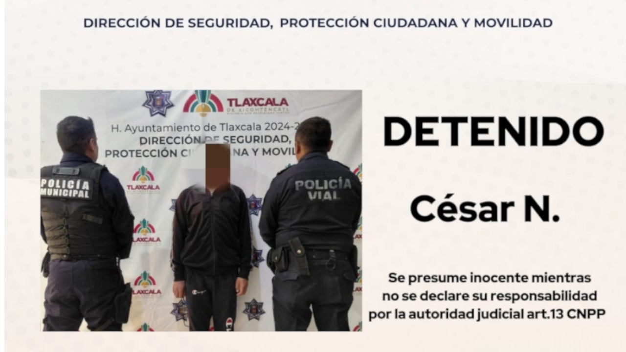 Policía de la capital frustra robo de vehículo y detiene a presunto responsable