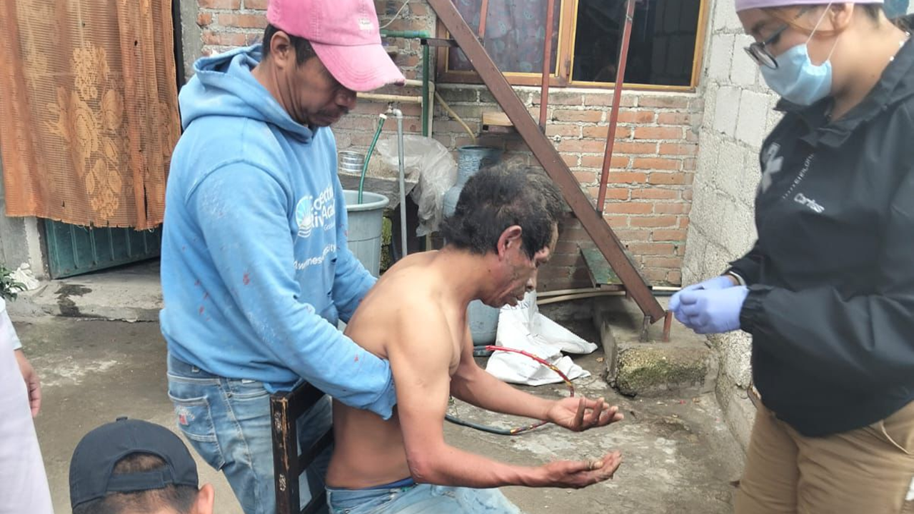 Protección Civil de Huamantla atiende explosión de tanque de gas; se exhorta a la población a reforzar medidas de prevención