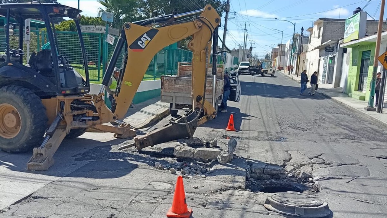 CAPAMH continúa atendiendo reportes ciudadanos para mejorar el servicio de agua en Huamantla