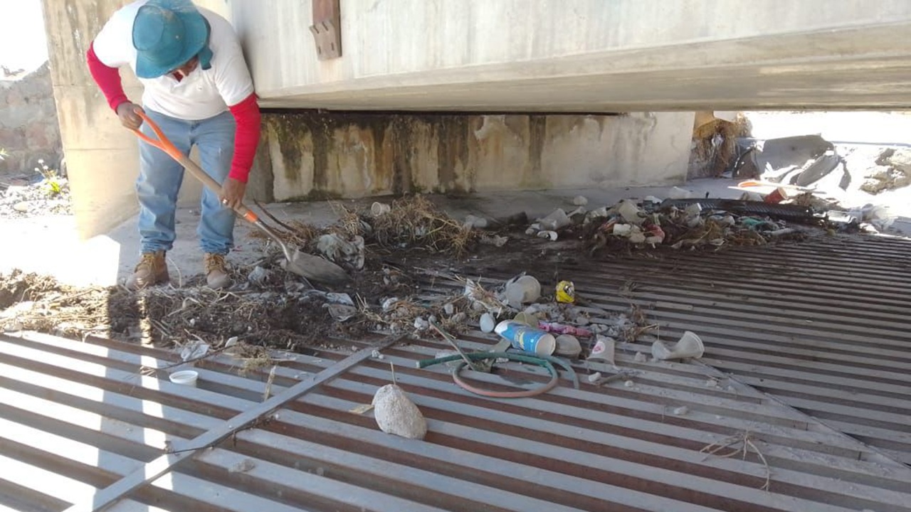 CAPAMH refuerza acciones de mantenimiento y saneamiento en el municipio