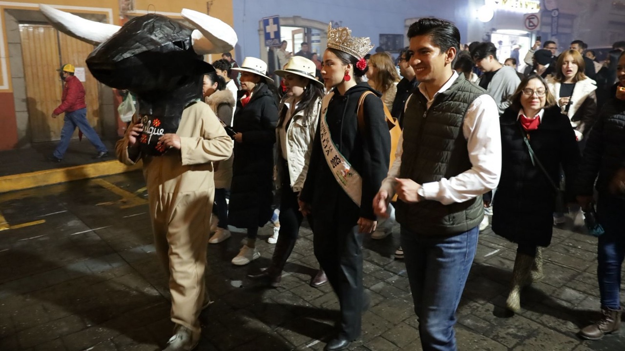 Huamantla celebra con orgullo su 491 aniversario con la tradicional Callejoneada de Fundación