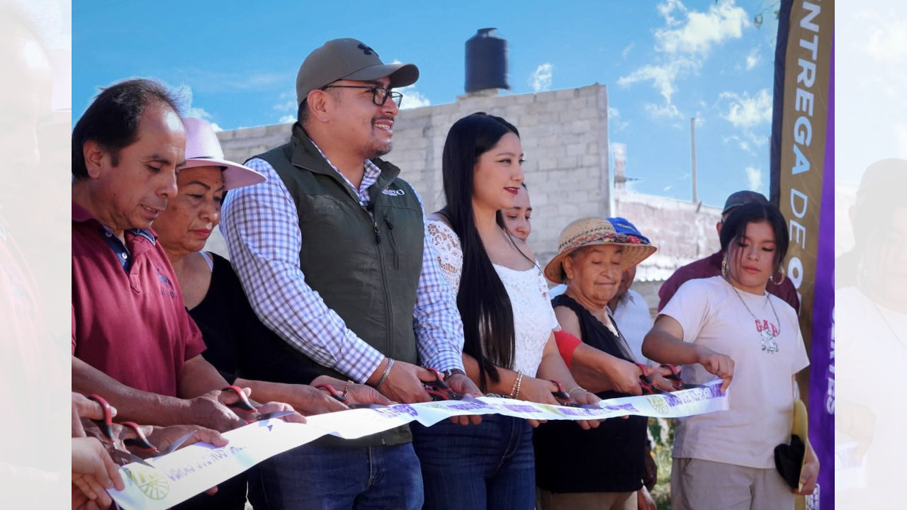 “Esta es la primera fase de una calle que será renovada en la cuarta sección”: José Miguel Acatzi Luna