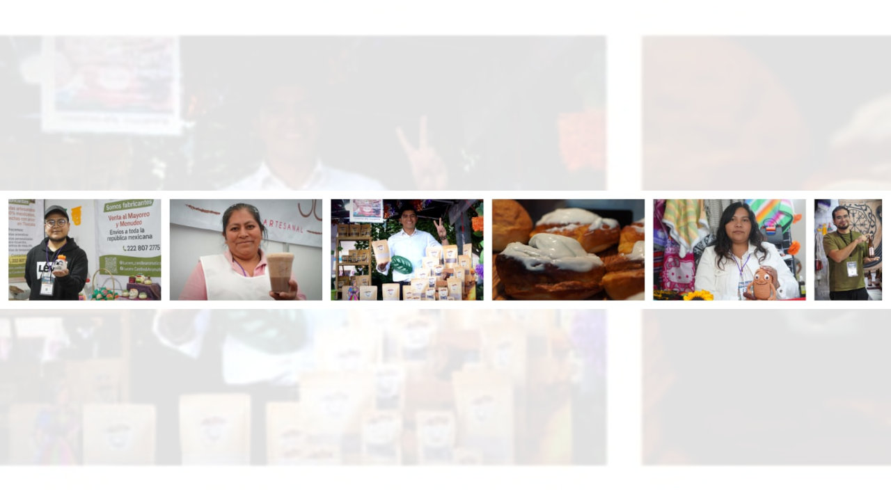 Emprendedores de Zacatelco brillan en la Feria de Ferias Tlaxcala 2025