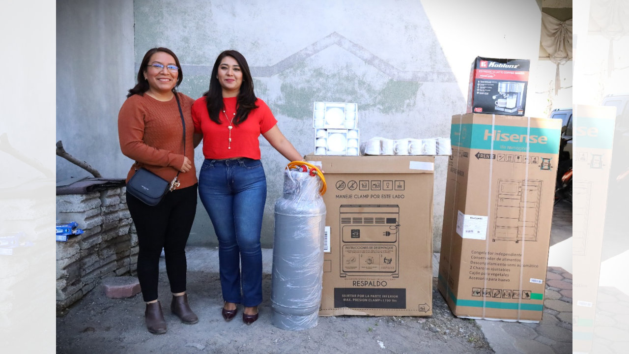 Nayeli Cortés Flores de Zacatelco emprenderá su propia cafetería gracias al programa “Jefas de Familia”