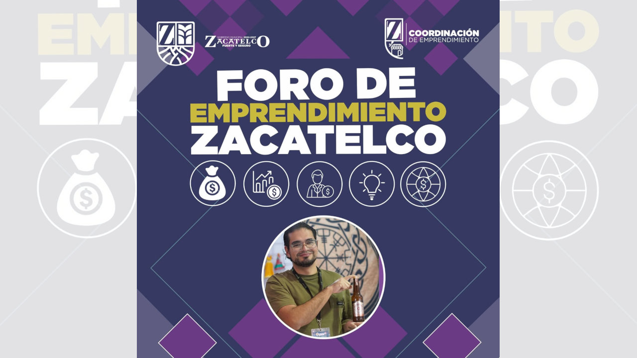 Zacatelco te invita a su 1er Foro del Emprendimiento
