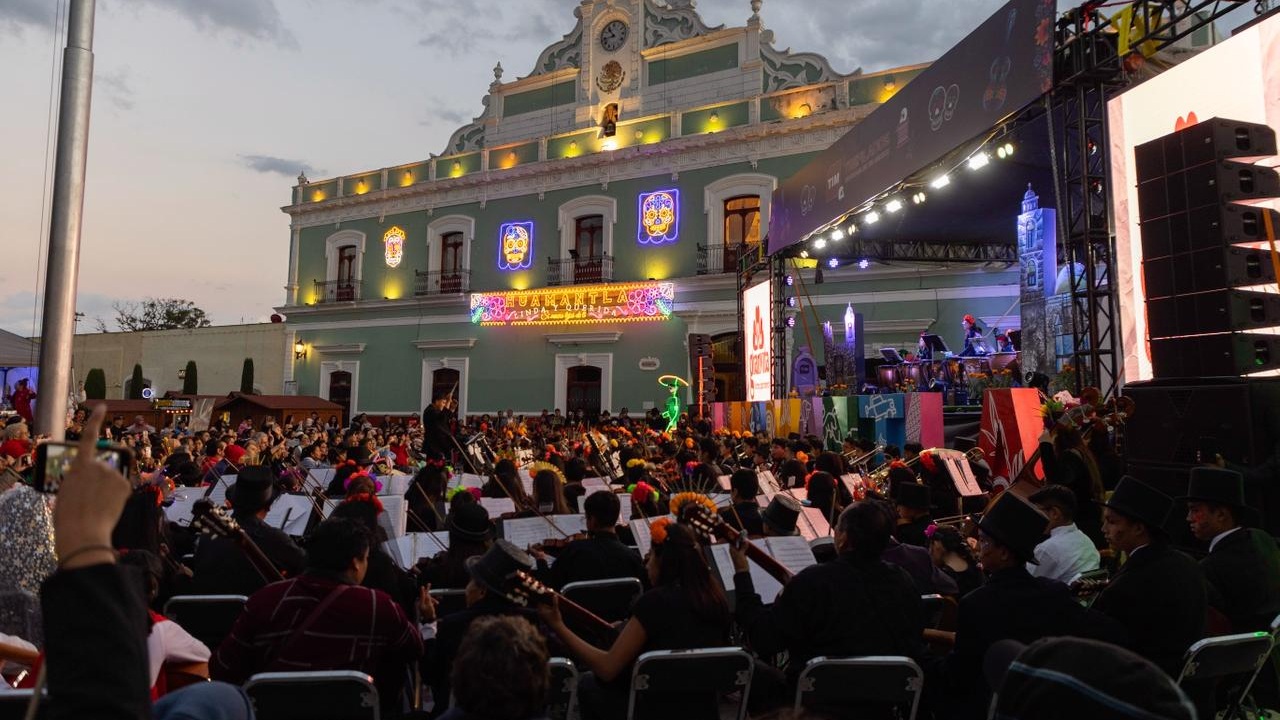 Con Gran Participación, se Lleva a Cabo el Festival "Vida Huamantla" en una Tarde Llena de Música, Danza y Tradición