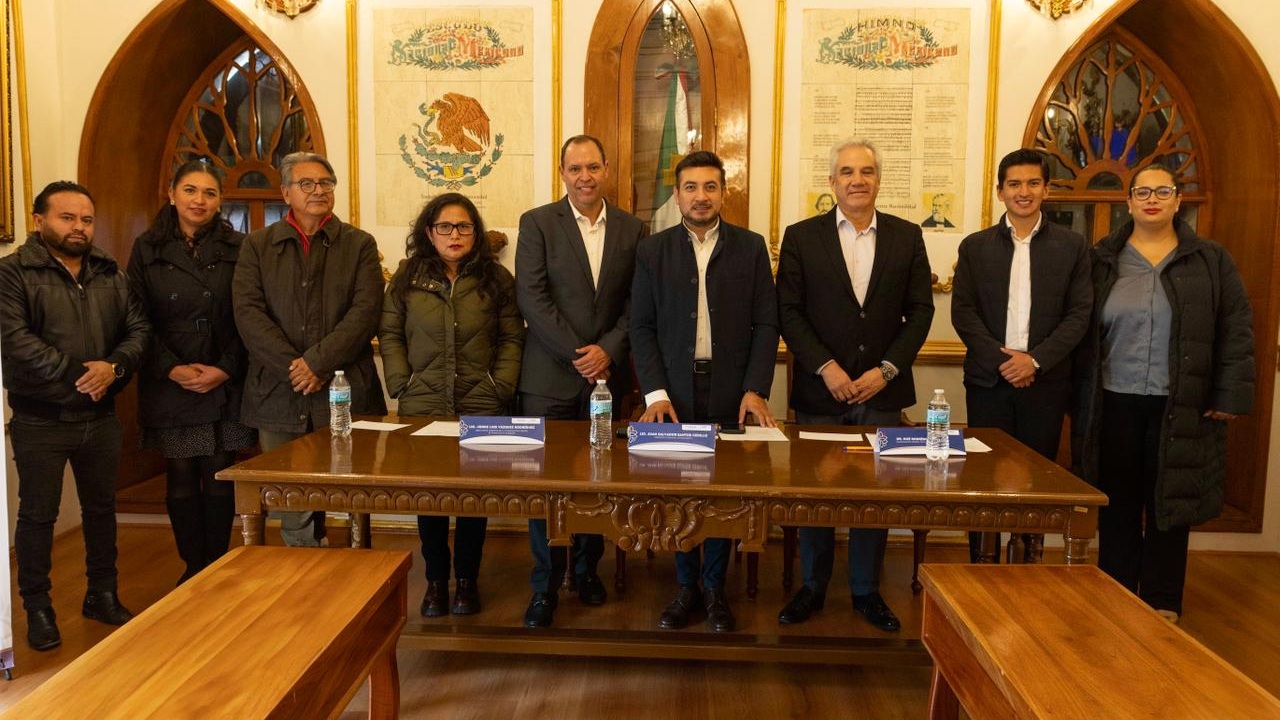 Huamantla, primer municipio sede de la presentación del Banco de Proyectos 2026