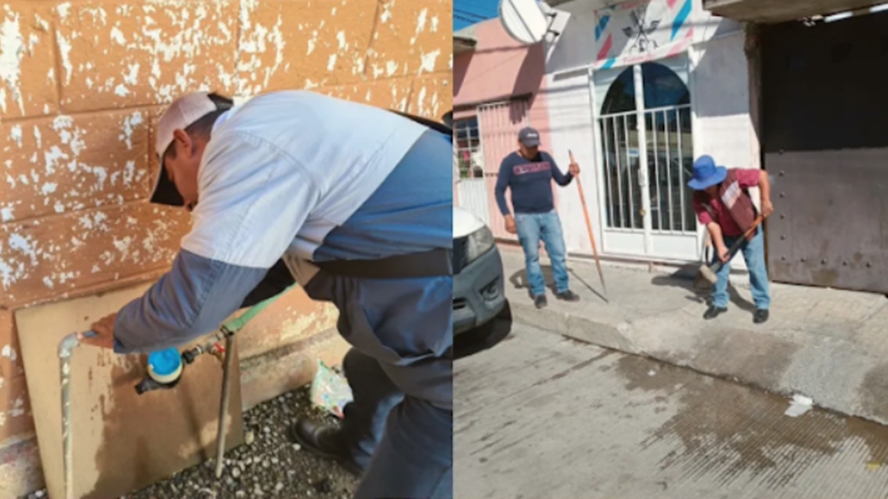 CAPAMH continúa con trabajos de atención a fugas y bacheo en distintos puntos de Huamantla