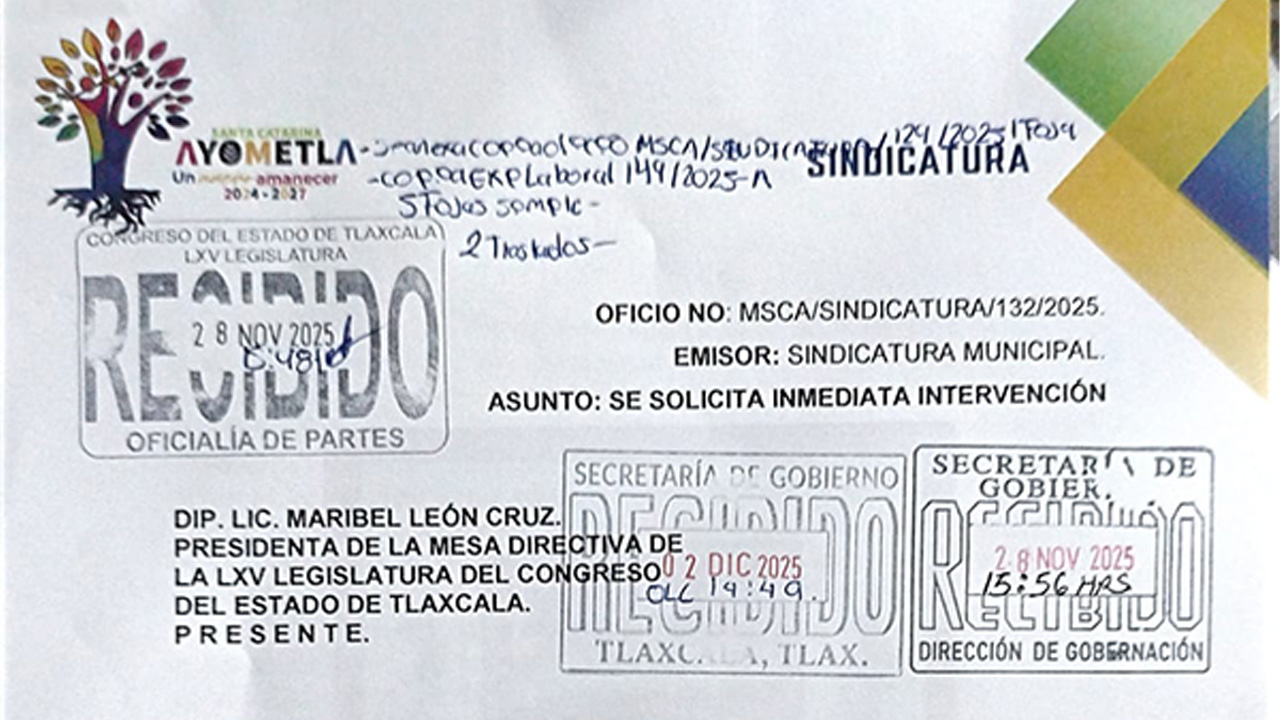 La síndico de Ayometla enferma y aislada, denuncia hostigamiento de alcalde ante el Congreso
