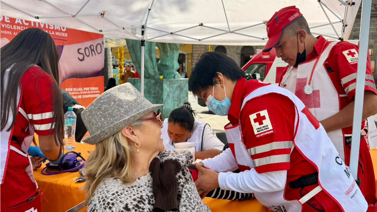 Ayuntamiento de Tlaxcala y Cruz Roja suman esfuerzos por la salud y prevención de las mujeres