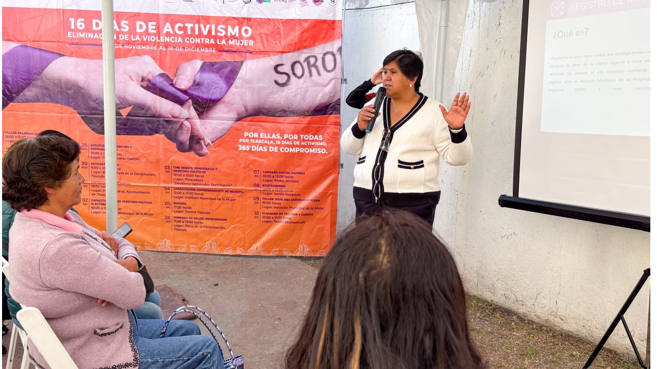 Ayuntamiento de Tlaxcala y Sedeco acercan herramientas para el crecimiento de mujeres emprendedoras