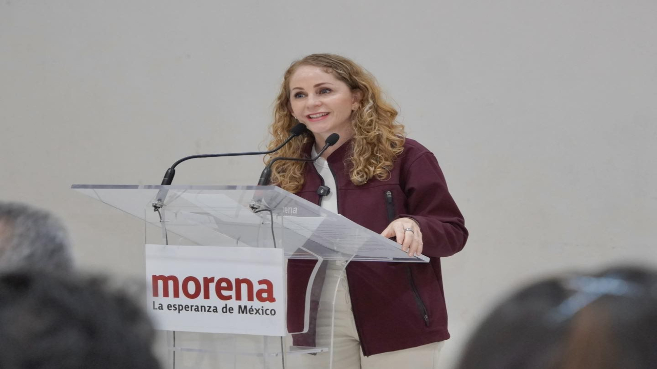 Marcela González continúa su labor de acompañamiento territorial en la organización de Morena en todo Tlaxcala