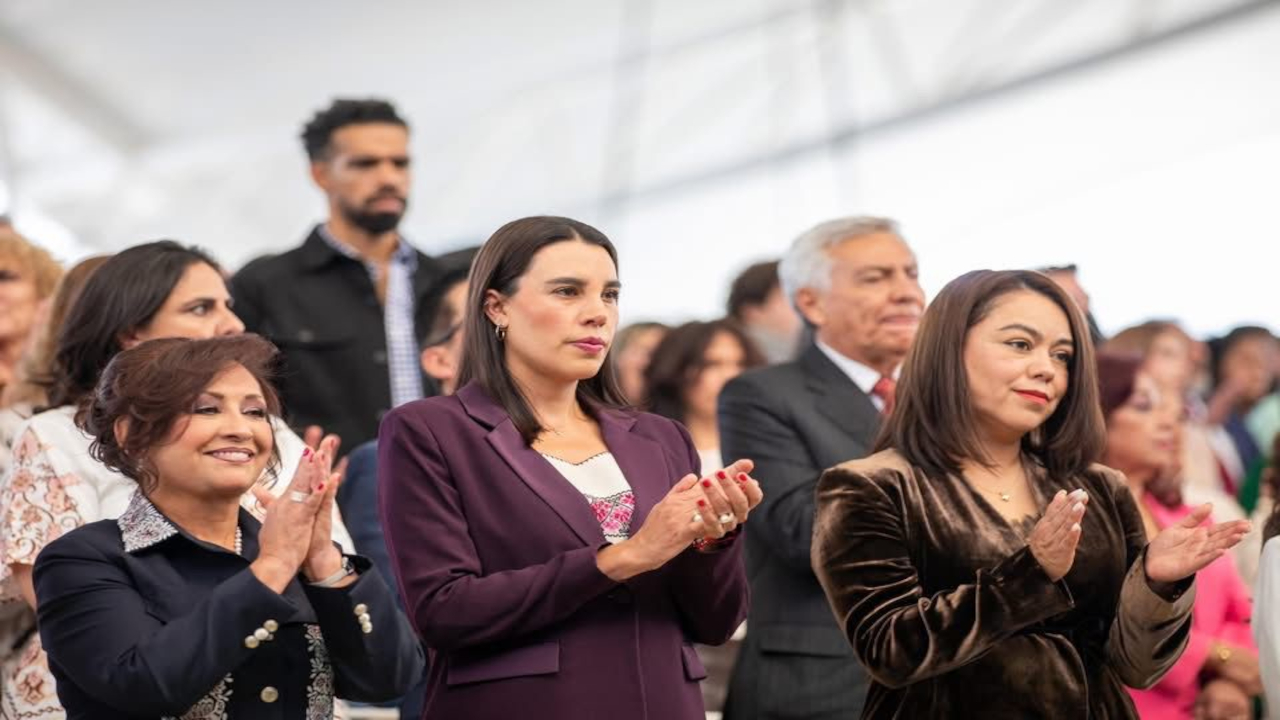 Josefina Rodríguez, Secretaría de Turismo, asiste como representante de la presidenta Claudia Sheinbaum al IV Informe de Tlaxcala
