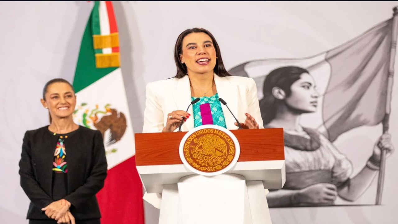 La Presidenta Claudia Sheinbaum y la titular de Sectur, Josefina Rodríguez, presentan éxitos de estrategia turística