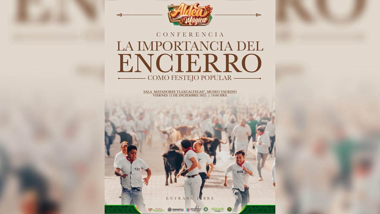 Invitan a la conferencia “La importancia del encierro como festejo popular” en el Museo Taurino en Huamantla