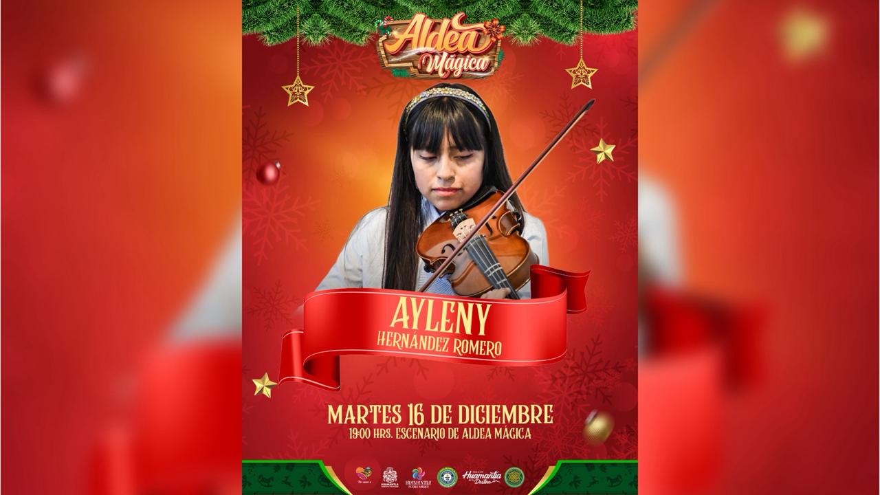 La Música Engalana la Aldea Mágica con la Presentación de Ayleny Hernández Romero