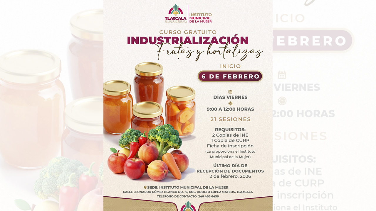 Impulsa ayuntamiento de Tlaxcala herramientas para el autoempleo entre mujeres de la capital