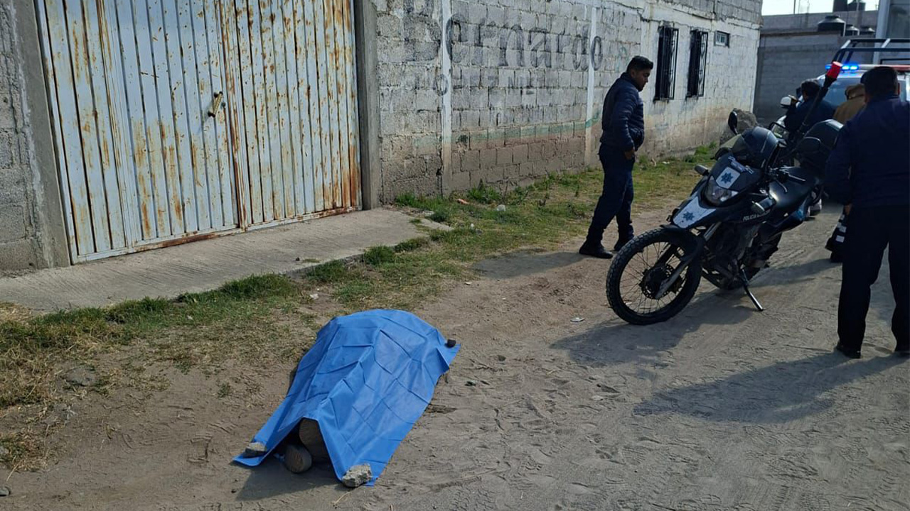 Atiende Seguridad Pública reporte por persona sin vida en el barrio de San Sebastián, Huamantla