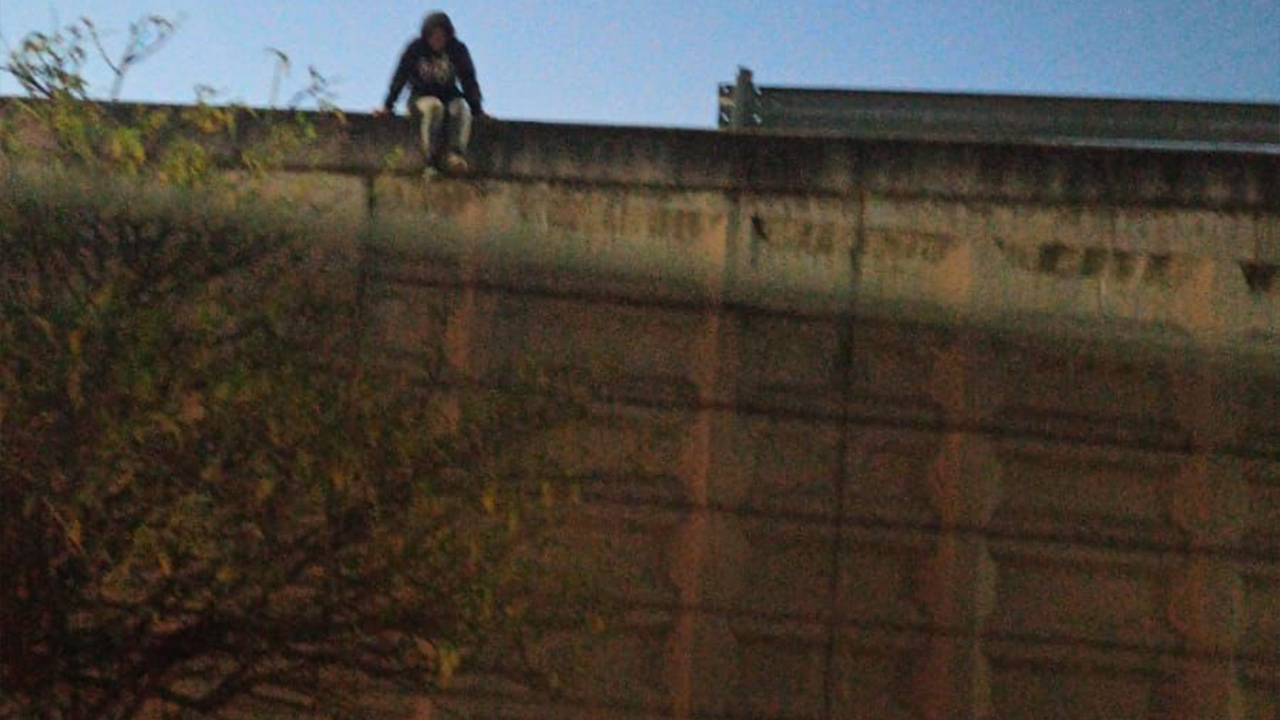 Oportuna intervención de Seguridad Pública evita una tragedia en Huamantla