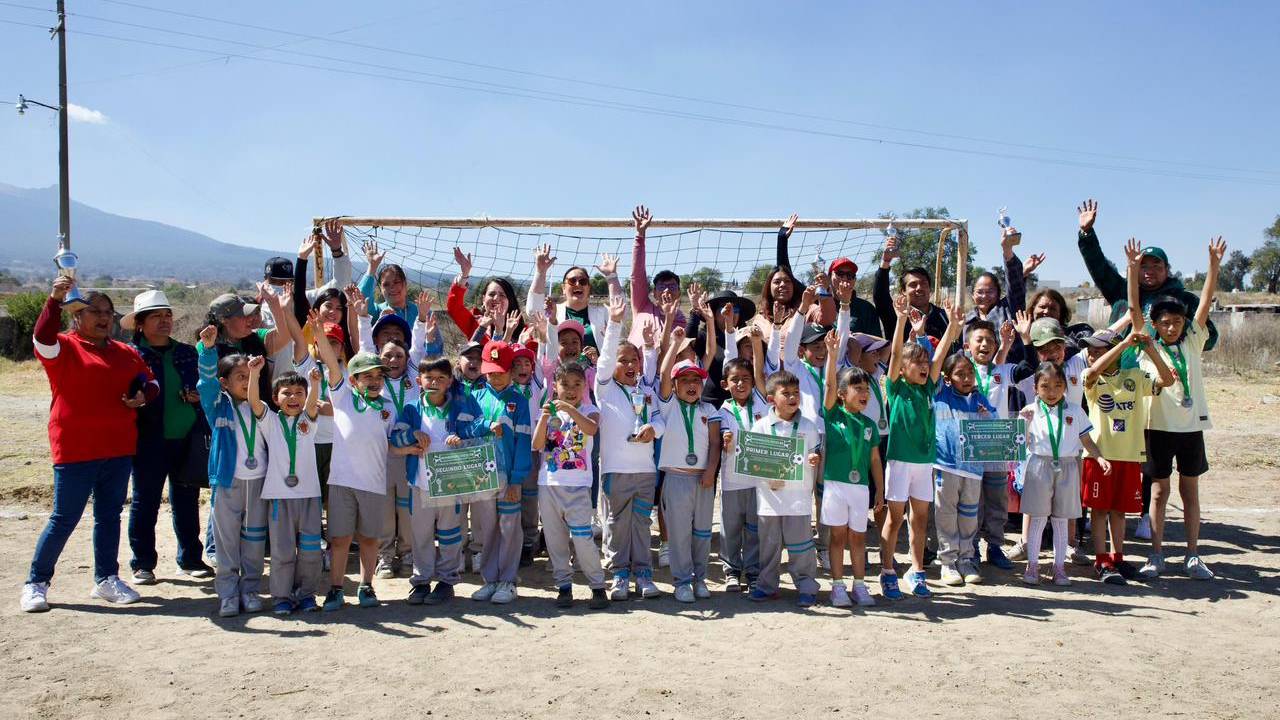 Niñez Huamantleca Vive con Pasión el Fútbol en el Mundialito 2026