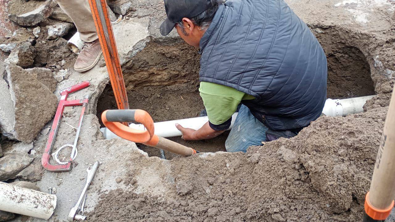 CAPAMH refuerza acciones de mantenimiento y atención a la infraestructura hidráulica en Huamantla