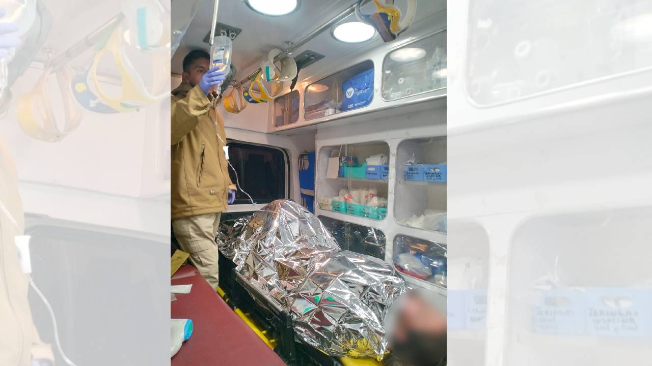 Autoridades municipales brindan atención inmediata a persona lesionada en convivencia en el vivienda de Huamantla