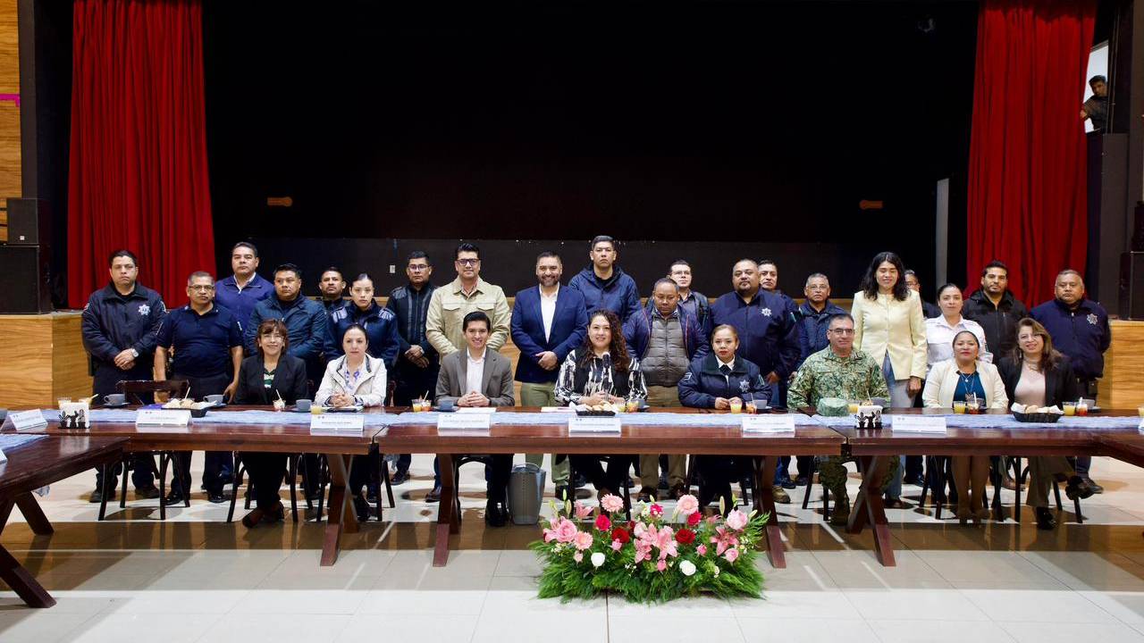 Huamantla es Sede de la Reunión para Fortalecer la Coordinación y Seguridad en la Región 1