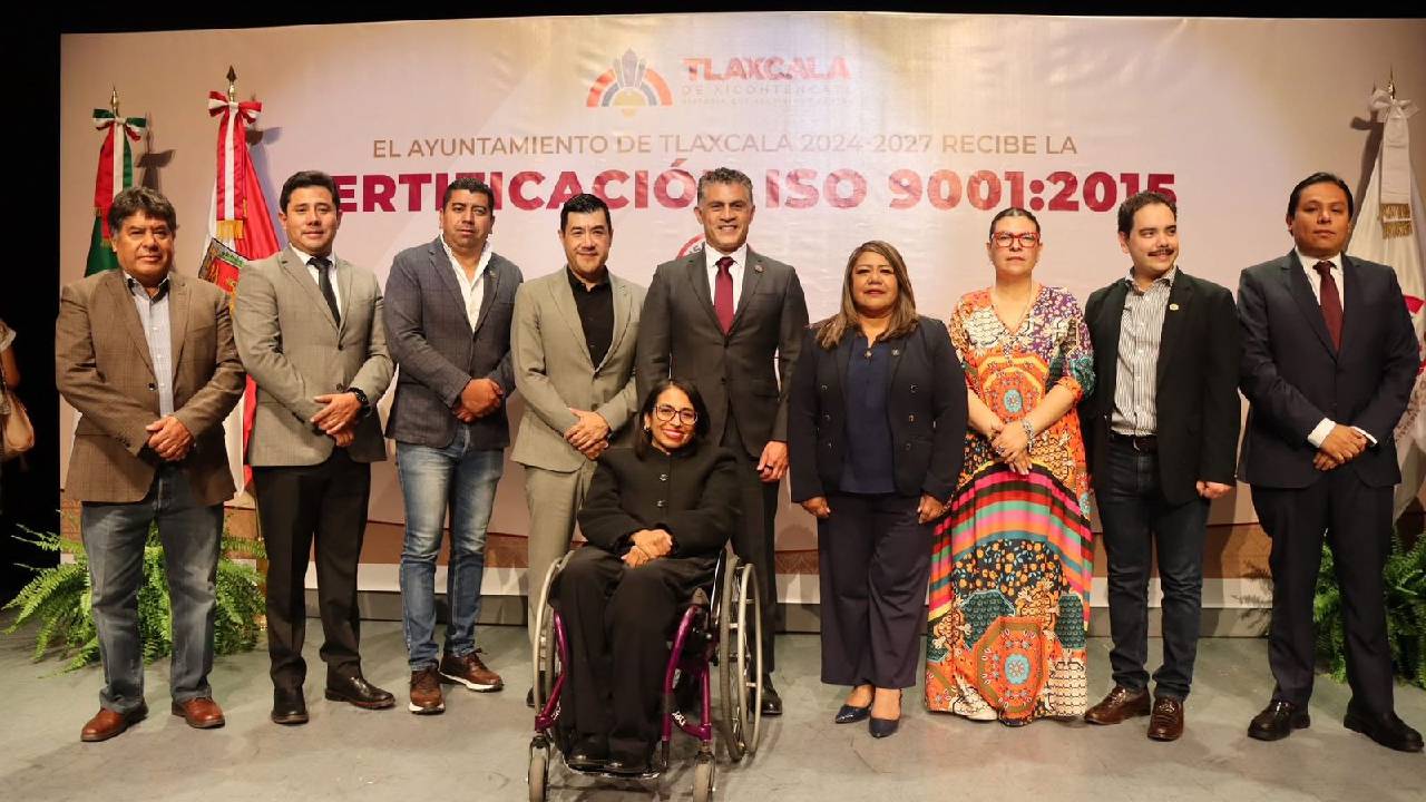 Legisladores reconocen a Alfonso Sánchez por fortalecer la calidad en el Ayuntamiento de Tlaxcala