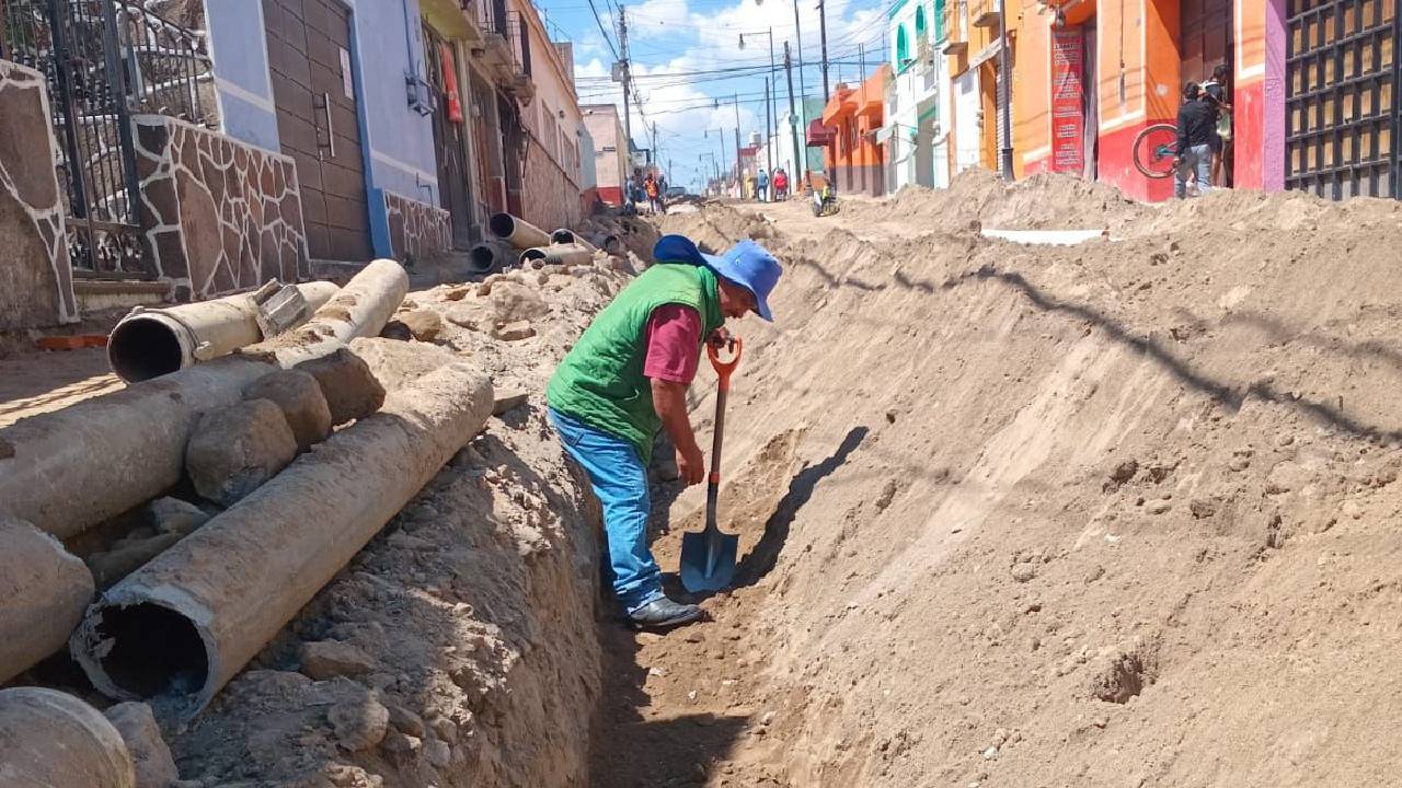 CAPAMH refuerza acciones de mantenimiento en la red hidráulica
