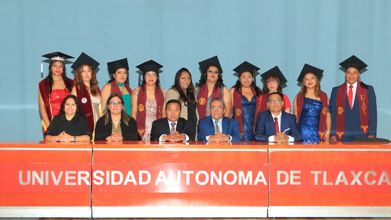 Gradúa Campus San Pablo del Monte UATx a nueva generación de licenciaturas en Psicología, Trabajo Social y Administración