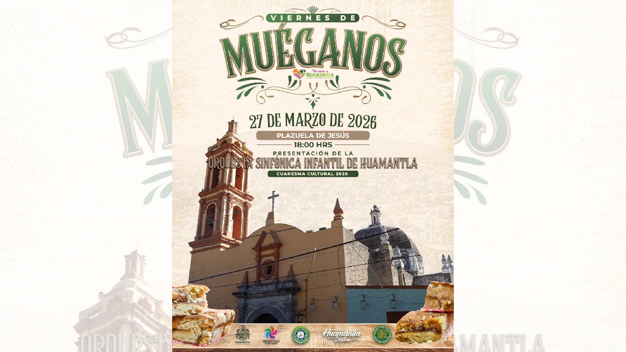 Huamantla Impulsa el Talento Local con “Viernes de Muéganos” en la Plazuela de Jesús
