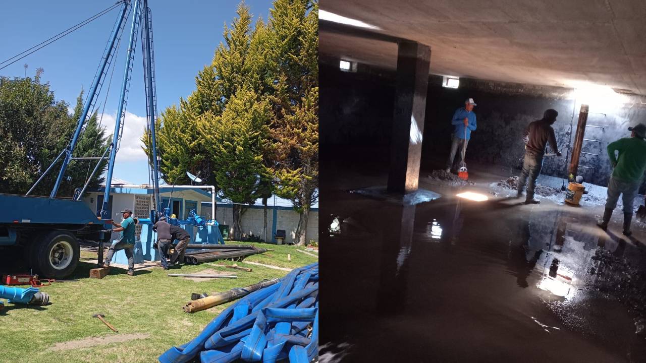 Concluye CAPAMH rehabilitación del pozo San Luis y restablece el servicio al 100%