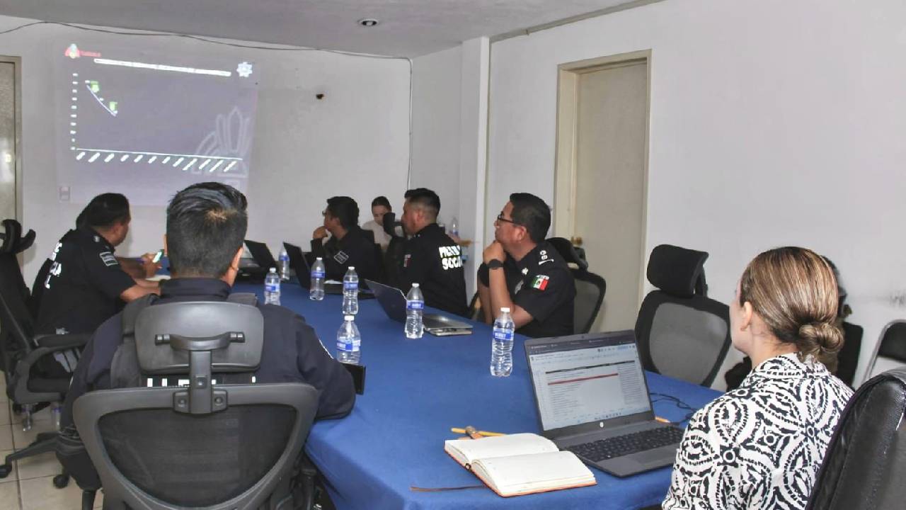 Policía Municipal de Tlaxcala Refuerza Acciones de Seguridad y Evalúa Resultados