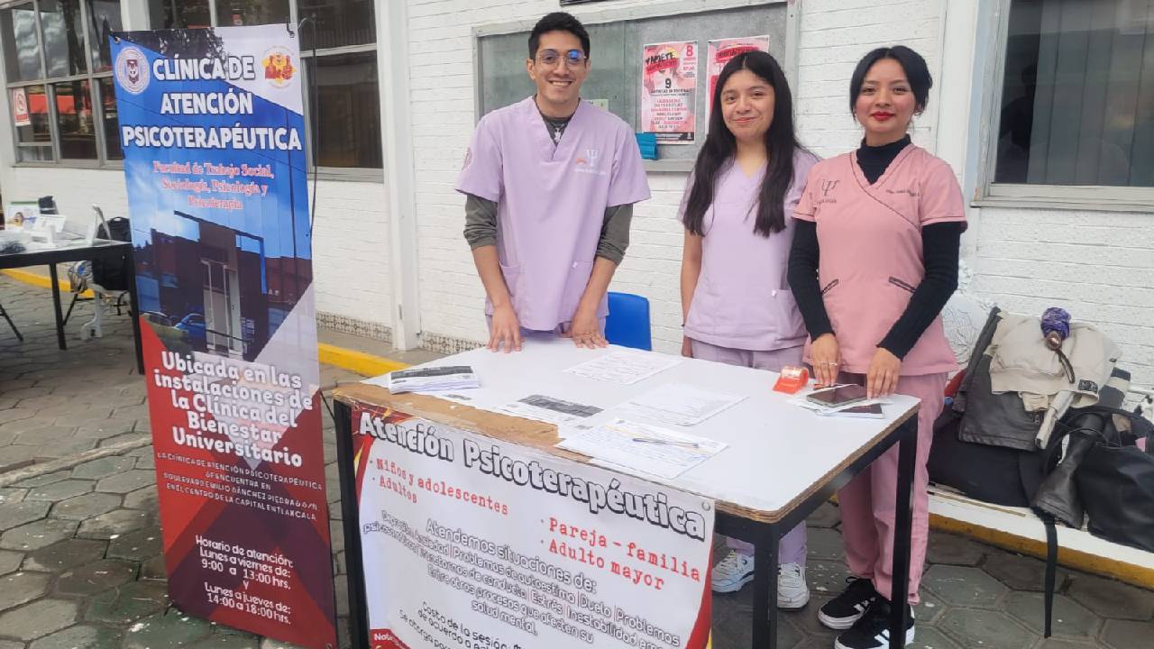 UATx brinda atención psicoterapéutica accesible a la población tlaxcalteca