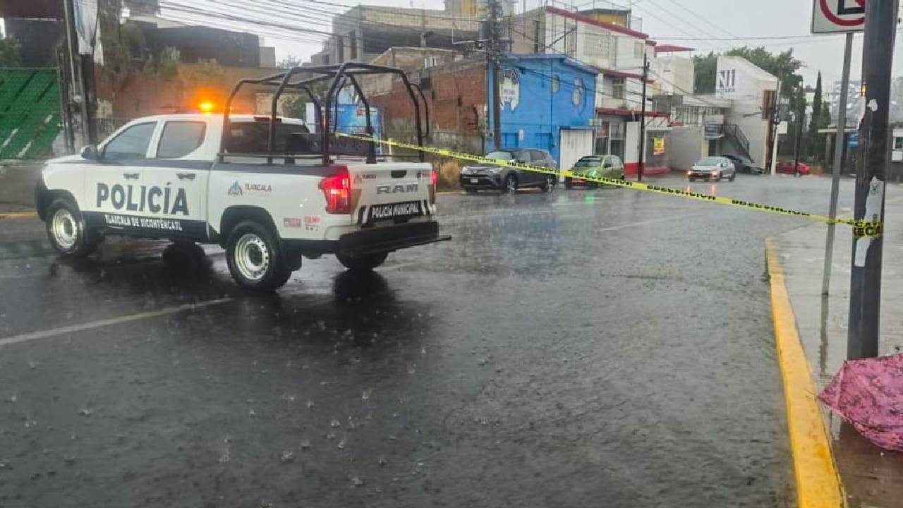 Activa Ayuntamiento de Tlaxcala Protocolos de Atención por Granizada en la Capital; se Reportan solo Daños Materiales