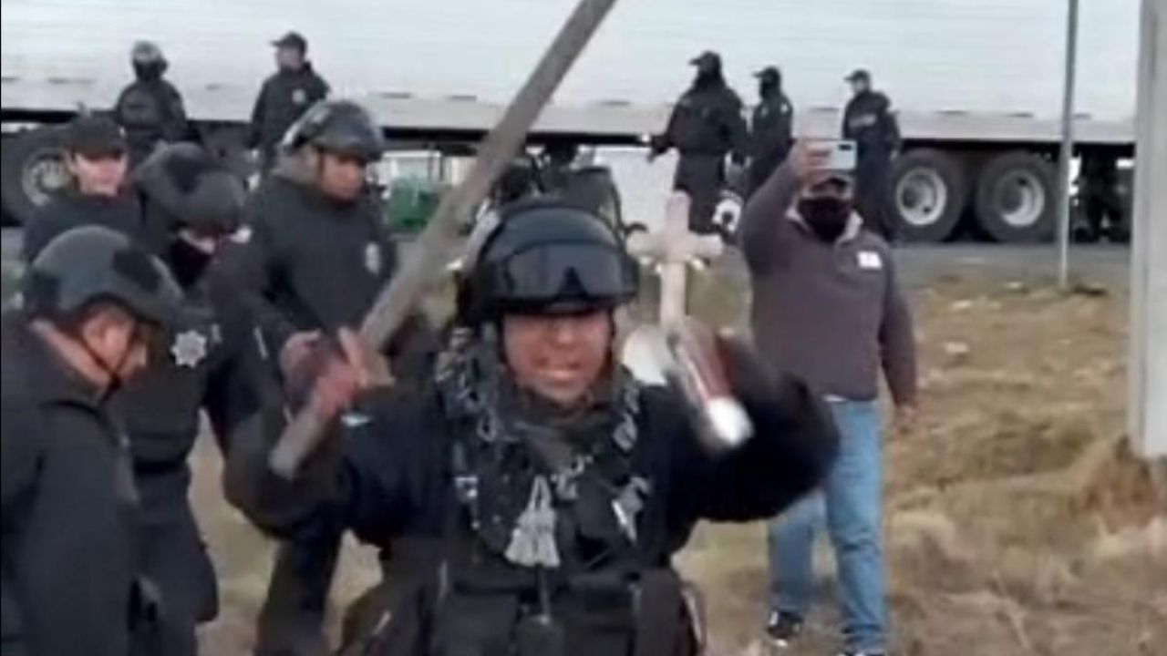 Represión e intolerancia: Tlaxcala responde con granaderos a demandas del campo y el transporte; incómodo silencio de la CEDH