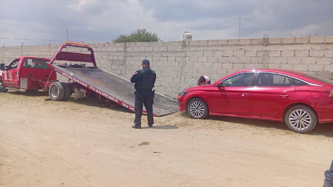 Huamantla Refuerza Acciones de Seguridad y Recupera Vehículo con Reporte de Robo