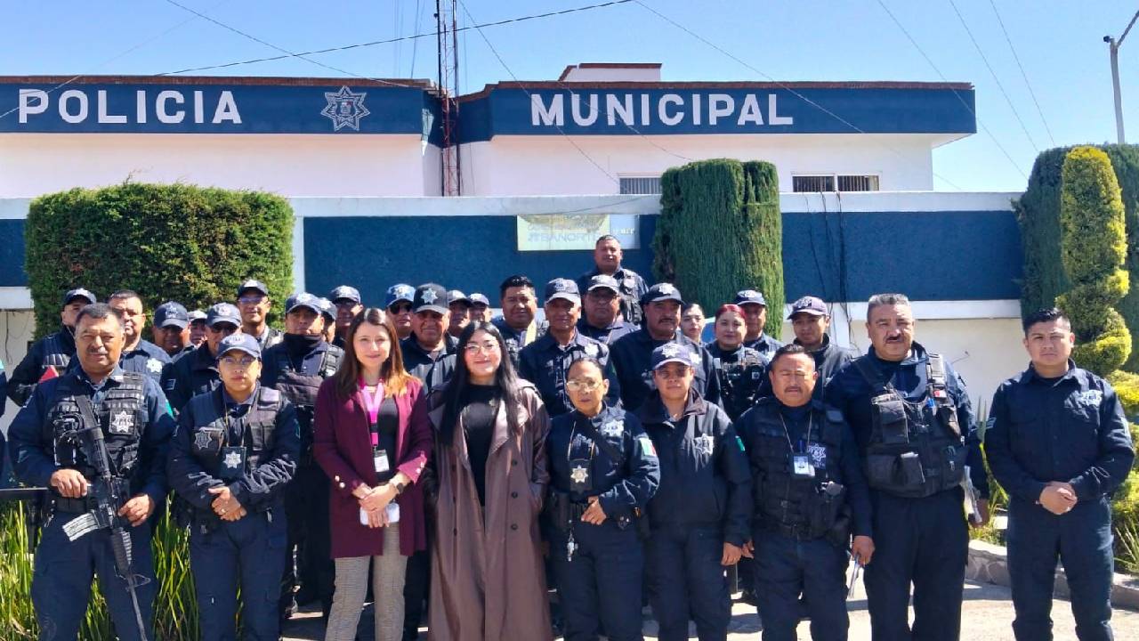 Fortalece Gobierno de Huamantla capacitación en Derechos Humanos para personal de Seguridad Pública