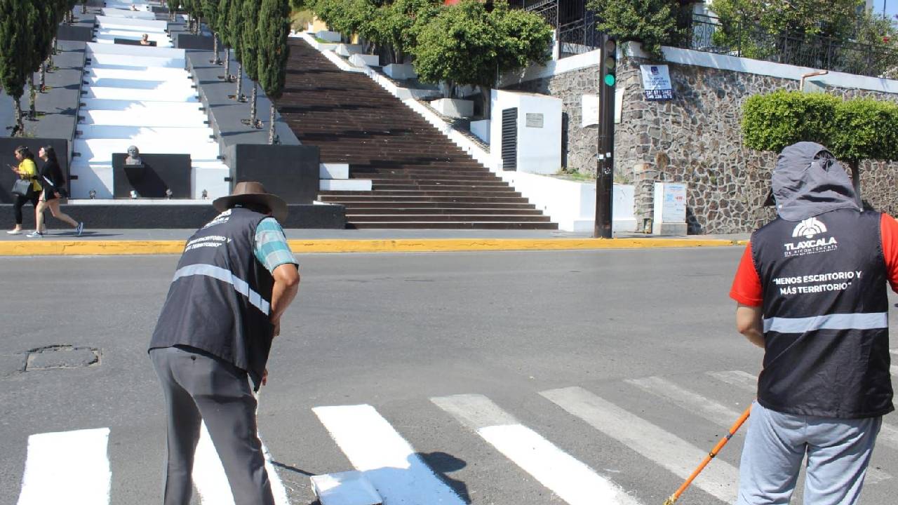 Ayuntamiento de Tlaxcala Lleva a Cabo Acciones para Alistar el Sendero Seguro: Camino hacia Emiliano Zapata