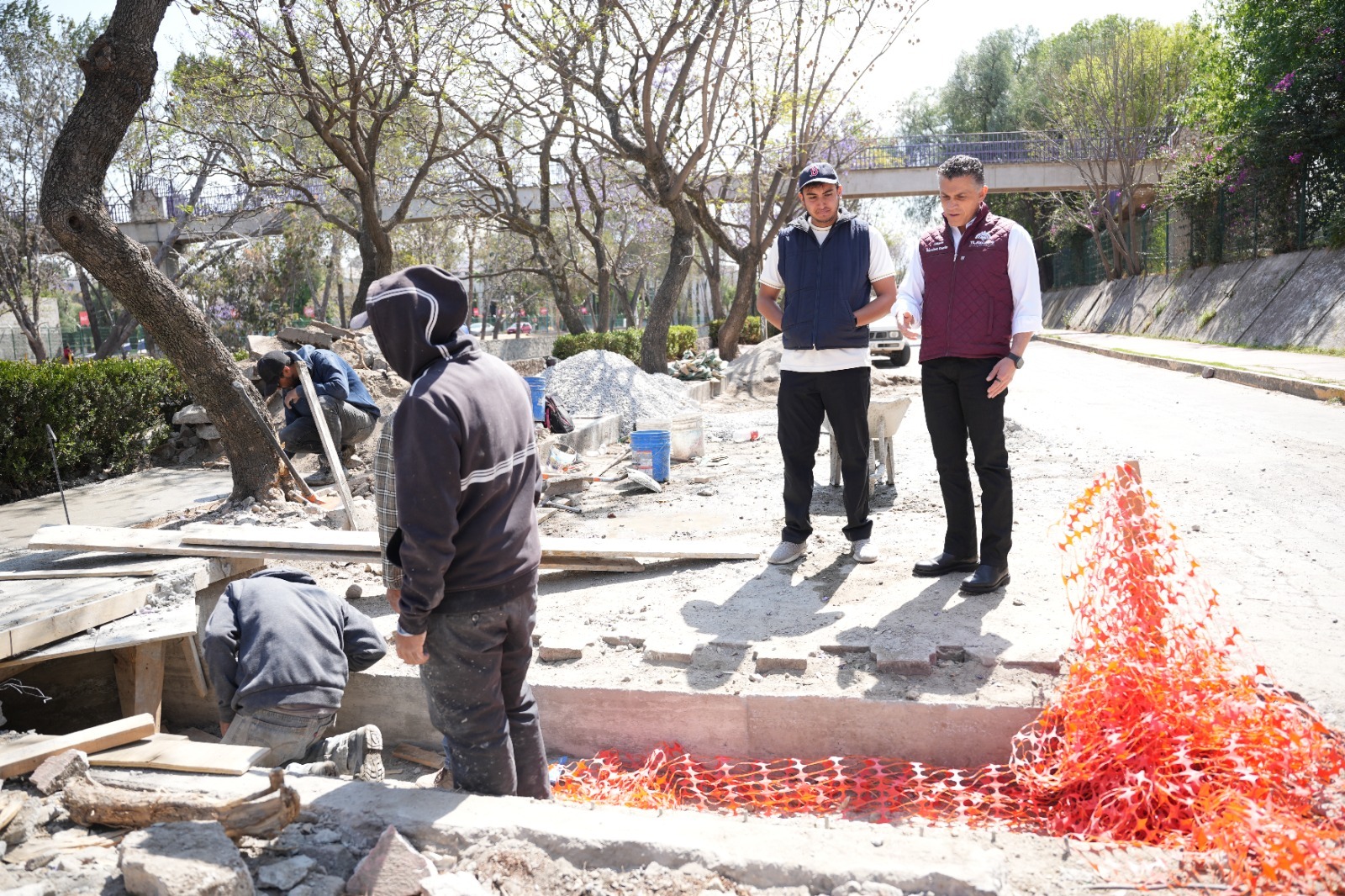 Con 8 nuevas bocas de tormenta, gobierno de Alfonso Sánchez y el estado previenen inundaciones en la capital