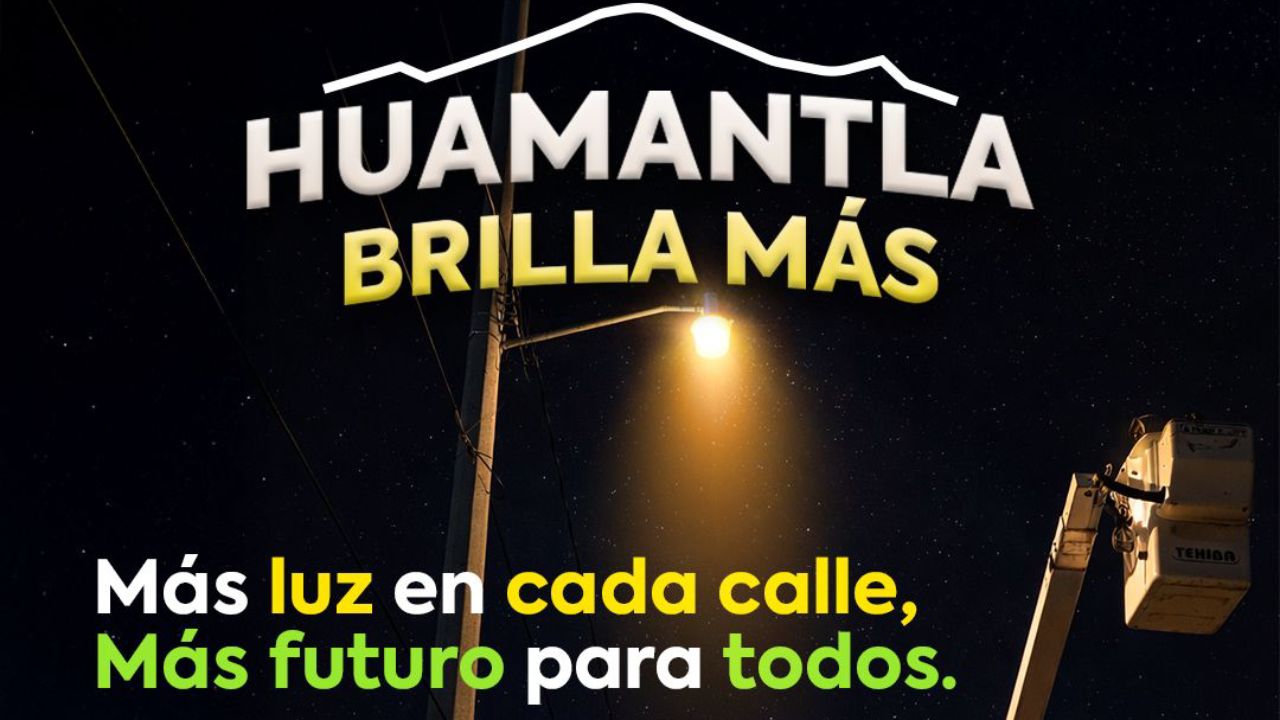 “Huamantla Brilla Más” da resultados: fortalecen atención a luminarias con participación ciudadana